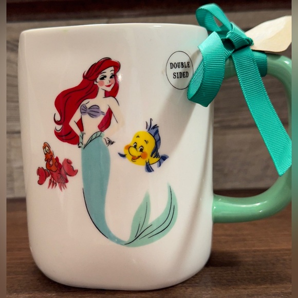 Super Cute Disney Princess Ariel The Little Mermaid π§ββοΈ Mug by Rae Dunn - NEW - Picture 12 of 12